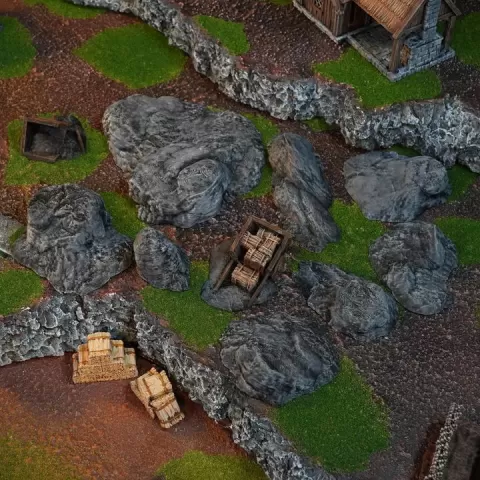 Rocky Outcrops ~ Kingdom of Saxonia: Volume 2 by Conquest Creations