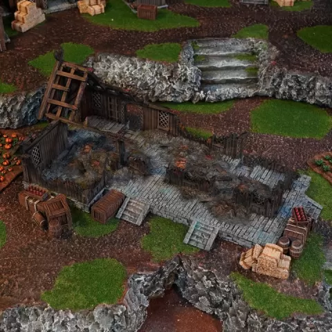 Inn House Ruined ~ Kingdom of Saxonia: Volume 2 by Conquest Creations