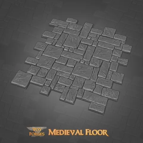 Medieval Floor by Voy Forges