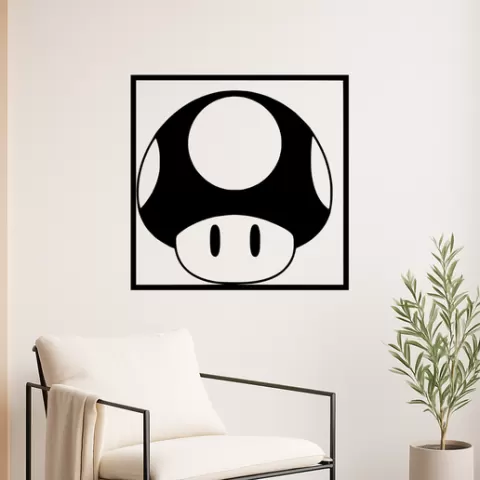 Mario Warp Pipe Wall Art Framed
