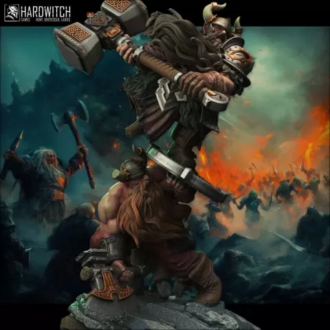 Dwarfs Diorama by HardWitch-Games
