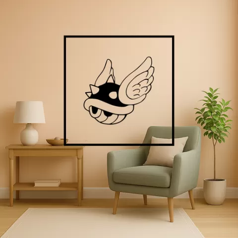 Mario Koopa Troopa Wall Art Framed