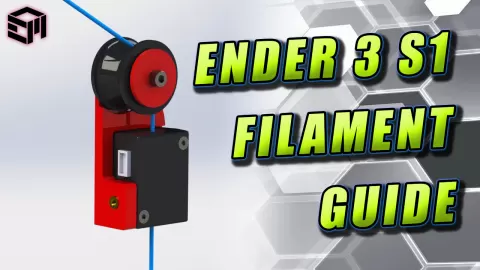 Creality Ender 3 S1 Filament Roller Guide