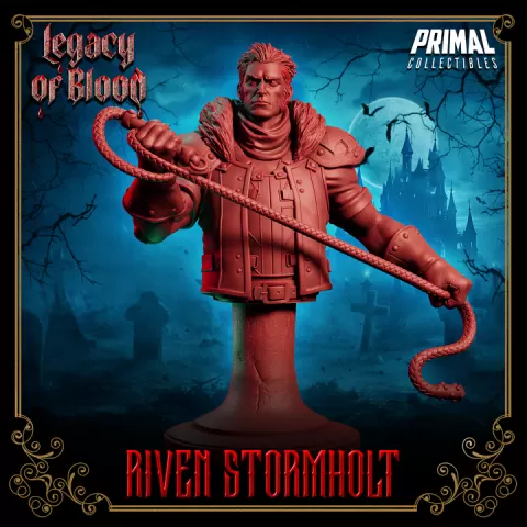 Knight - Riven Stormholt - Bust - June 2025 - Legacy of Blood by PRIMAL Collectibles