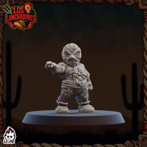 Lineman #06 - Halflings proxy (Luchadores Style) - UGNI - Fantasy Football by UGNI Miniatures
