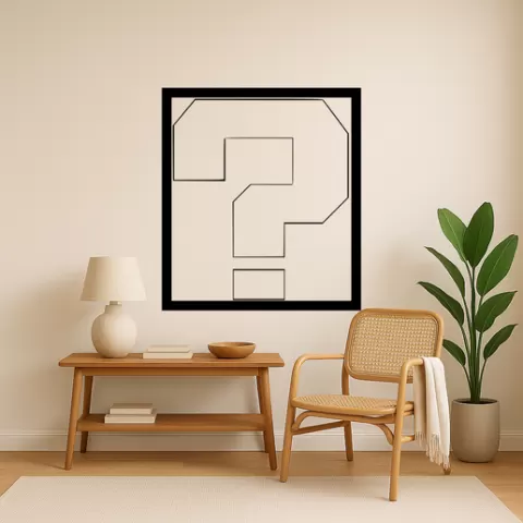 Mario Coin Wall Art Framed