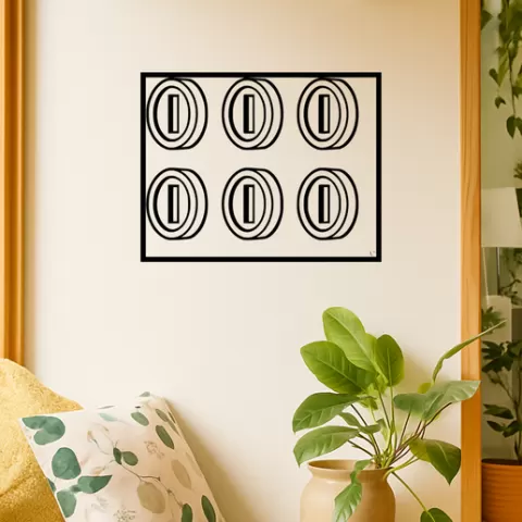 Mario Coin Wall Art Framed