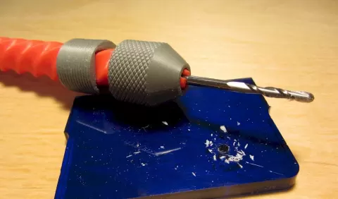 Push Drill with Adjustable Chuck