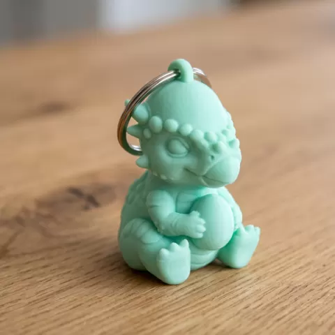 🦖 Chibi Pachy Egg Keychain 🥚