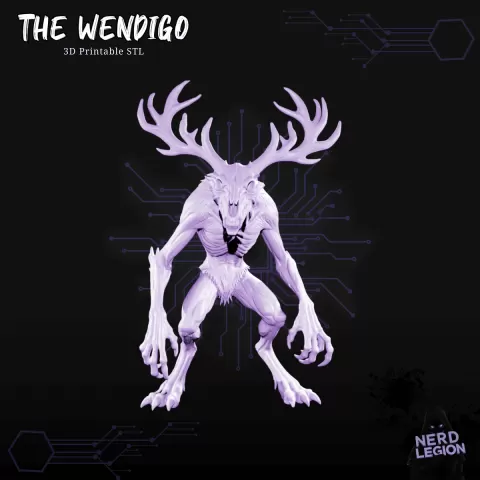 Wendigo - Dungeons and Dragons 3D Model