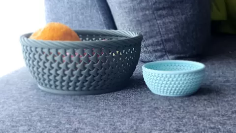 Woven basket, bowl