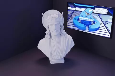 Jesus Busto.stl