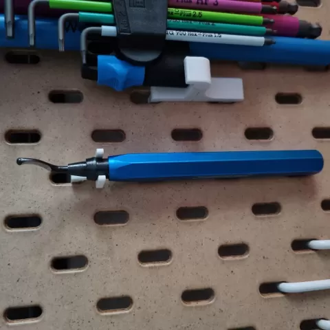 IKEA Skadis deburrer holder