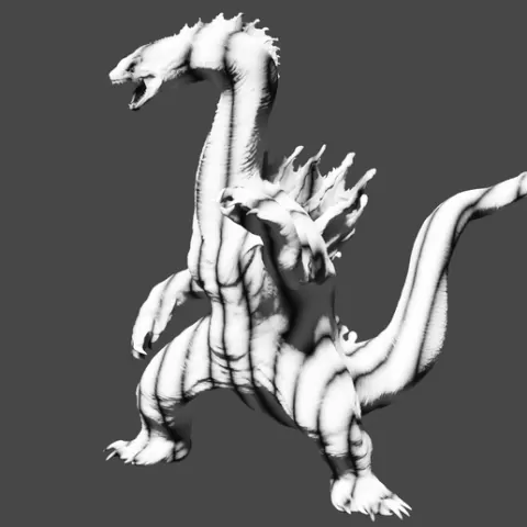 Shadow Dragon – Cinematic 3D Creature Render