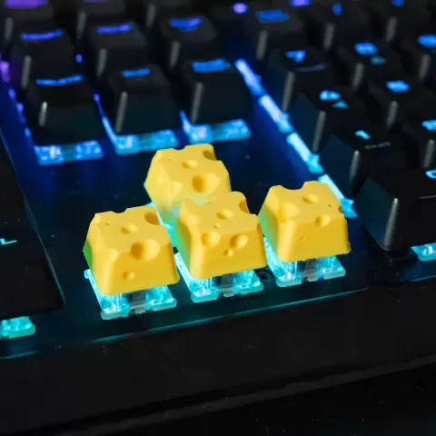 Custom Cheese Keycap for Keyboard