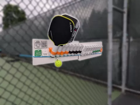 Pickleball Paddle Queue