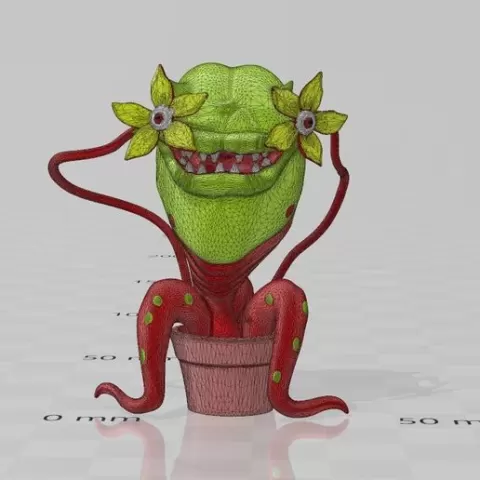 Frank the plant from the Harley Quinn tv series justice league unlimited scale