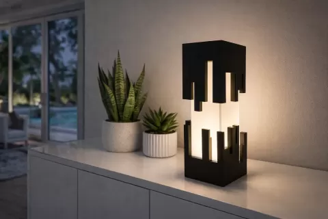 Square lamp