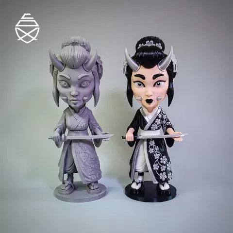 Hannya Chibi by PipeCox