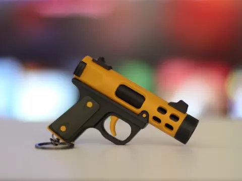 Fidget keychain - BB Ruger Mark IV