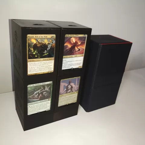 Stackable MtG Commander Deck Box
