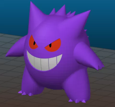 Gengar - multimaterial remix