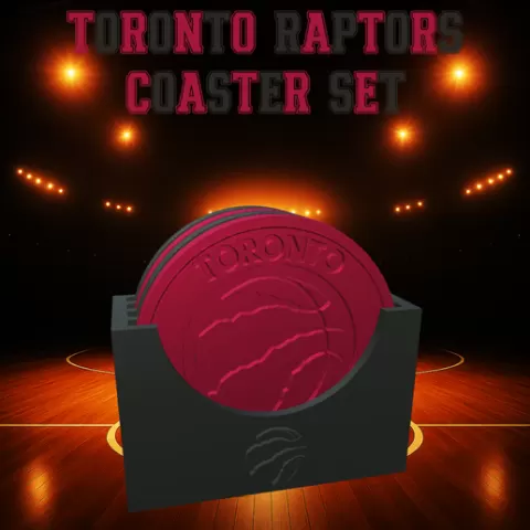 Toronto Raptors Coaster Set (NBA)