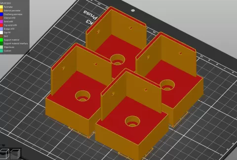 Lack Enclosure Extra Table Connector