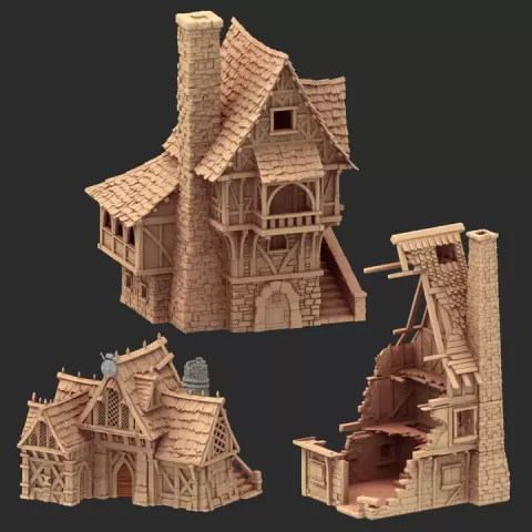 x3 Medieval Architecture - Part 4 by Proxywars