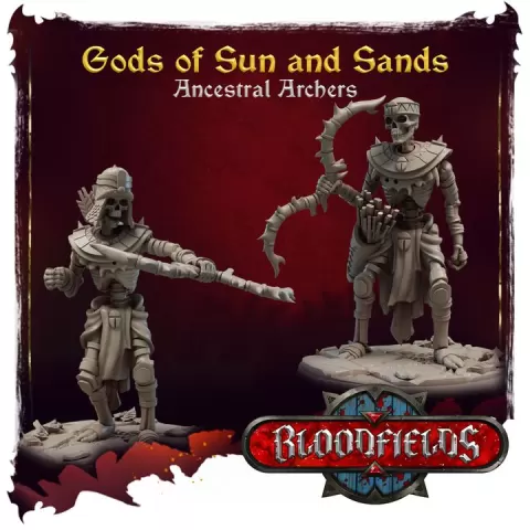 Gods of Sun and Sands - Ancestral Archers - Additional Miniatures by Titan Forge Miniatures