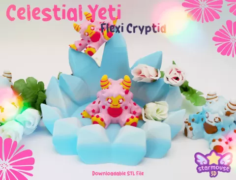 Celestial Yeti Flexi + Ice Throne Trinket Tray