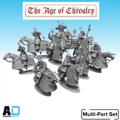 Mongol Heavy Cavalry by Wargames Atlantic