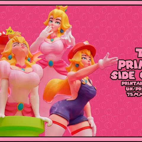 [161 STLs] The Princess Side Quests – 75/120mm (Sup/Unsup) - Kickstarter Edition by Goomer Minis | 3D Miniature Studio
