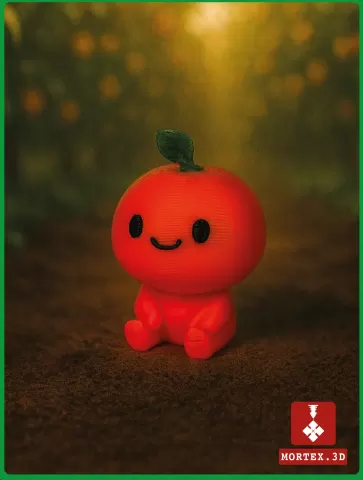 Oranje fruit & veggie buddy