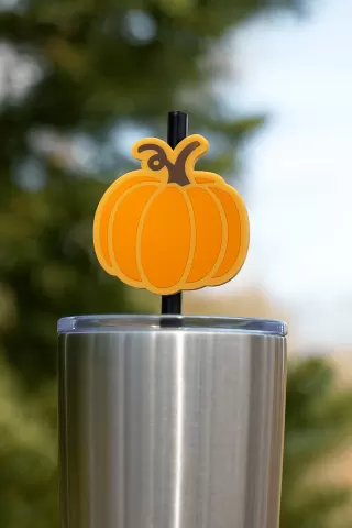 Pumpkin Straw Topper