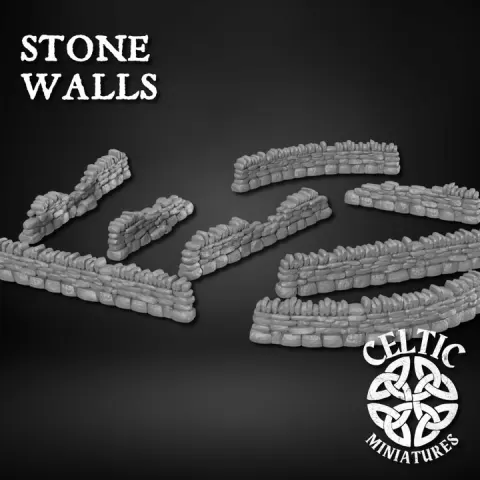 Stone Walls by Celtic Miniatures