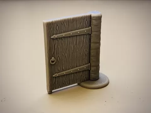 Tabletop Dungeon Door