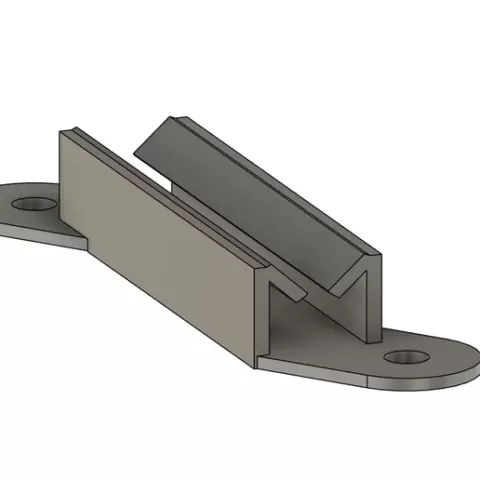 Audi 100 C3 Rear Bumper Mount