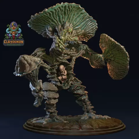 Mycoid protector by Claydemon Miniatures