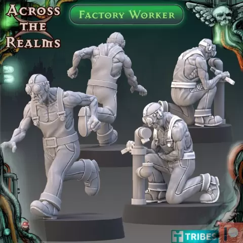 Factory Worker by Across the Realms