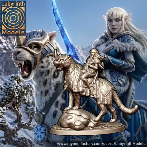 Moonclaw Riders - 32mm scale by Labyrinth Models