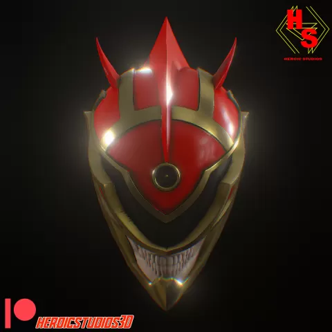 Red Death Ranger Helmet