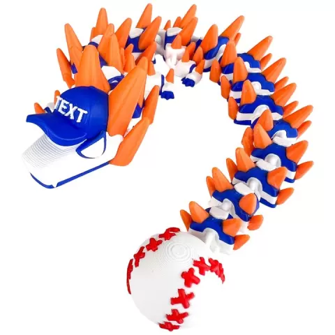 Baseball Dragon by Steven Wolf Studio
