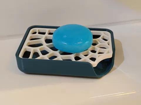 Voronoi Soap Dish