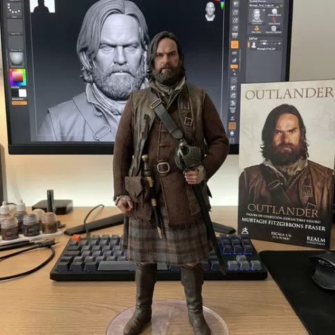 MURTAGH FRASER: Scottish Loyalty! 🏴󠁧󠁢󠁳󠁣󠁴󠁿 Outlander 3D Model
