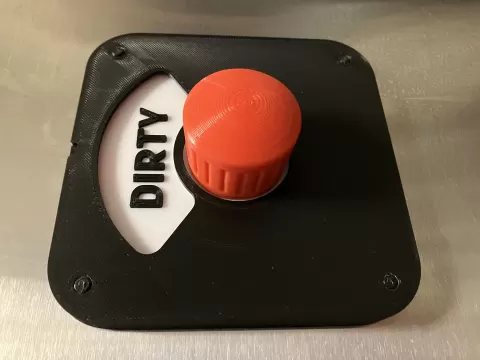 Dishwasher Status Wheel Selector