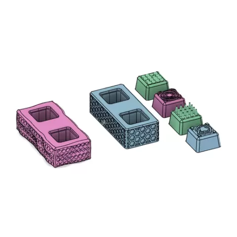 Sensory Keyboard Switch Fidget toy