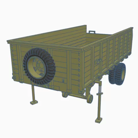 7-tons semi trailer