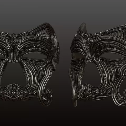 Half-mask by Zane Rogers