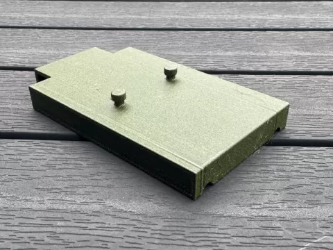 Adapter Solarleuchte für Doppelstab Matten Zaun